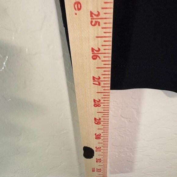 Ministry of Supply Pants Womens 4 Black Pull-On Tapered Ankle Stretch Travel - Picture 6 of 6